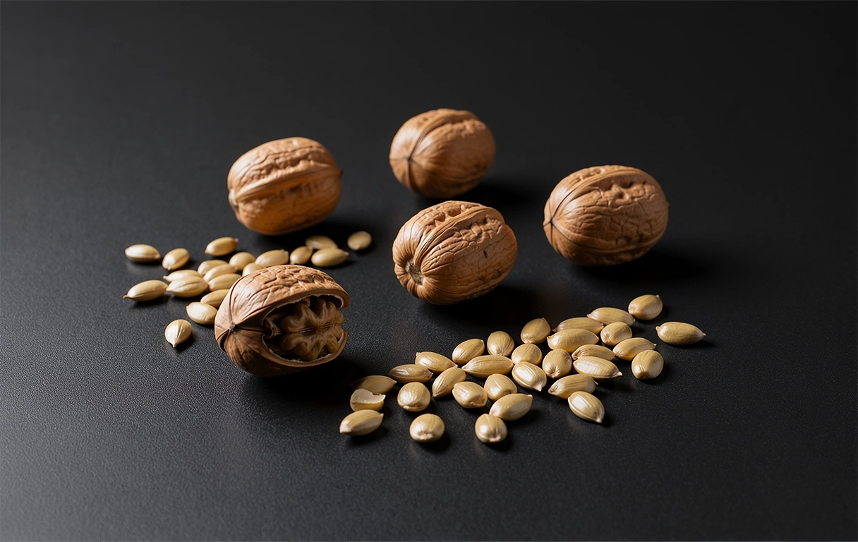 Semillas y frutos secos nutricionales