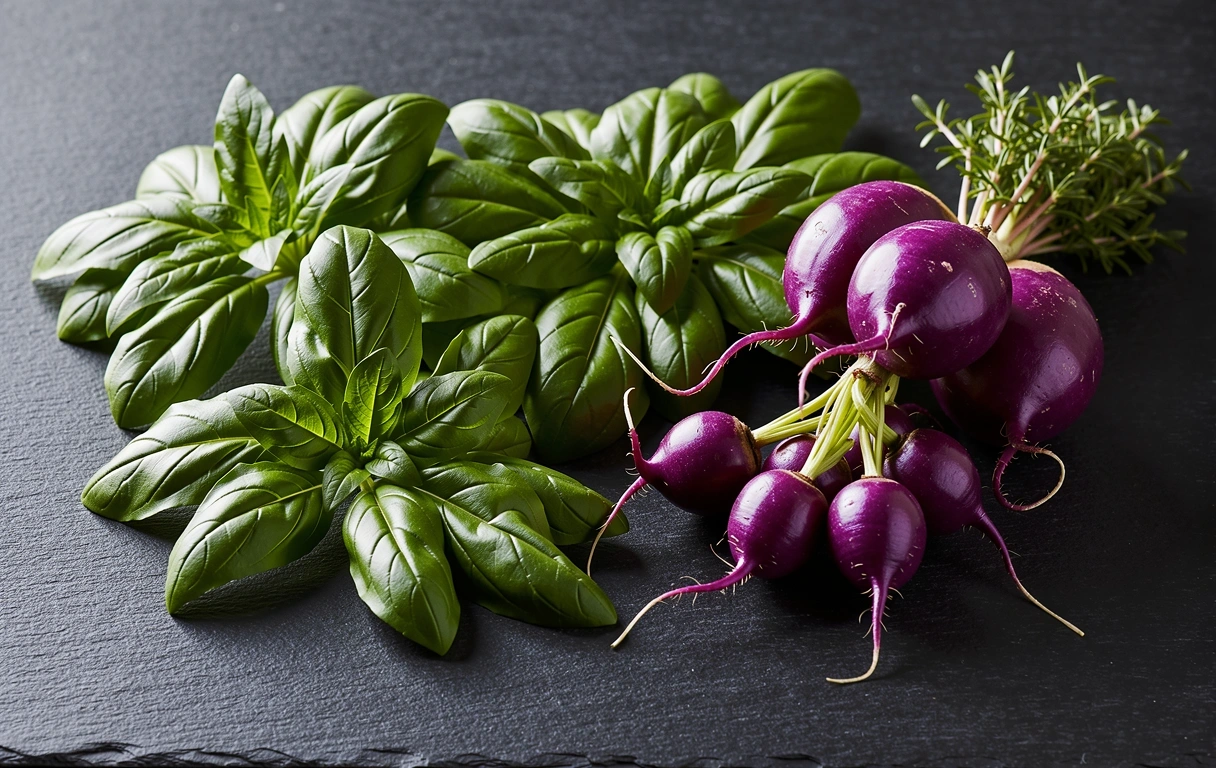 Vegetales frescos de temporada